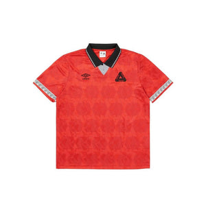PALACE X UMBRO CLASSIC JERSEY VERMILLION