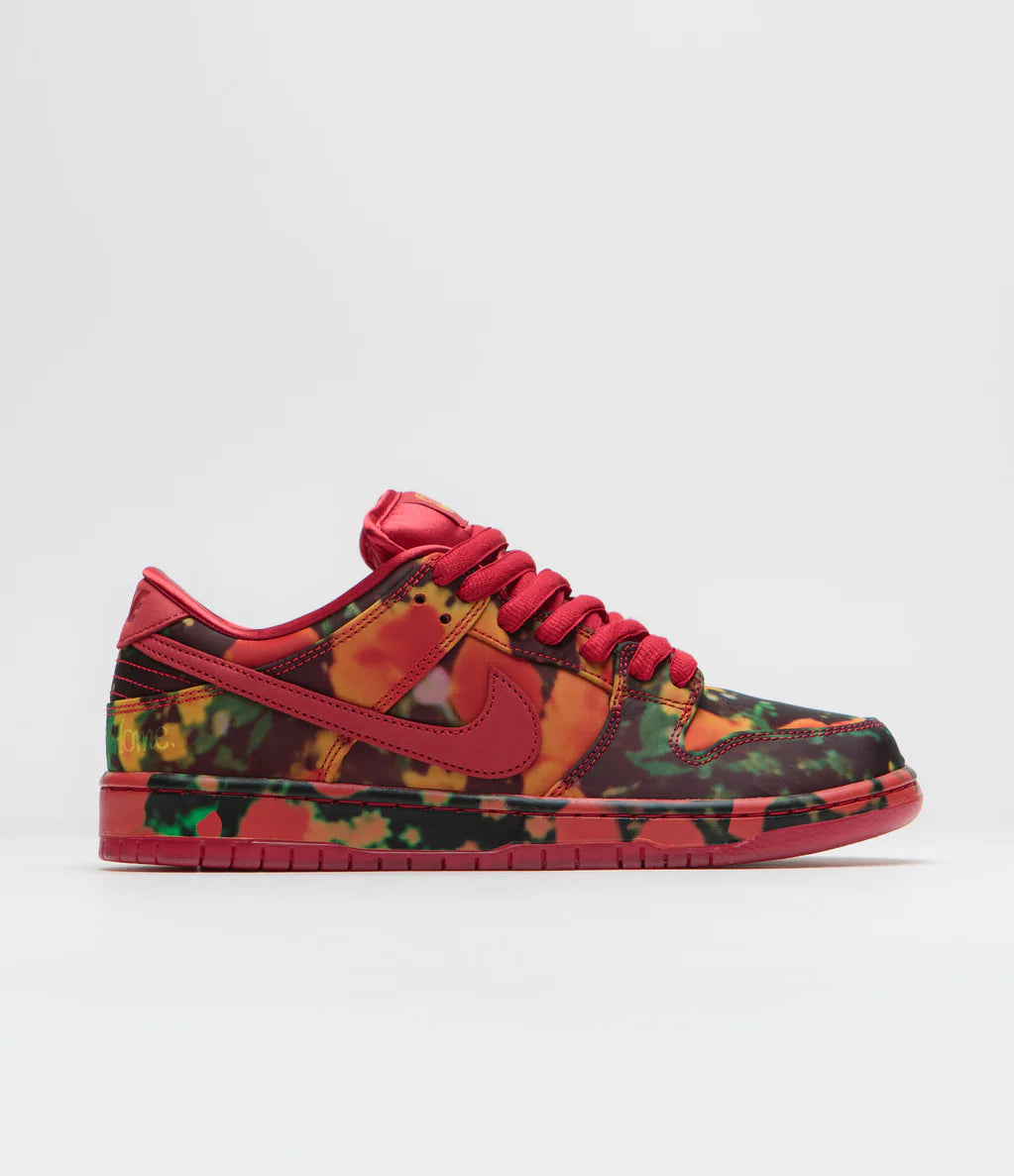 Nike SB Dunk Low The Wizard of Oz Poppy Field Men's - FZ1291