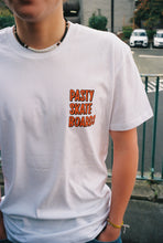 Load image into Gallery viewer, Pasty Skateboards T-shirt (White)